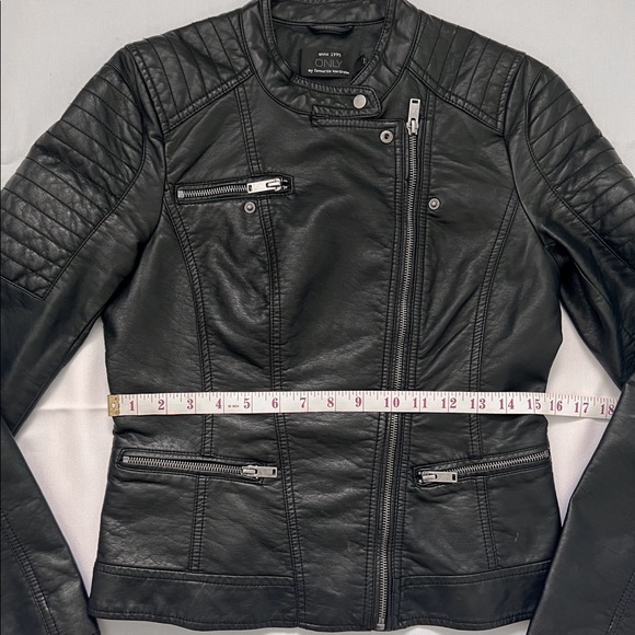 Only Faux Leather Jacket - Woman’s - XS in Black - Picture 2 of 6